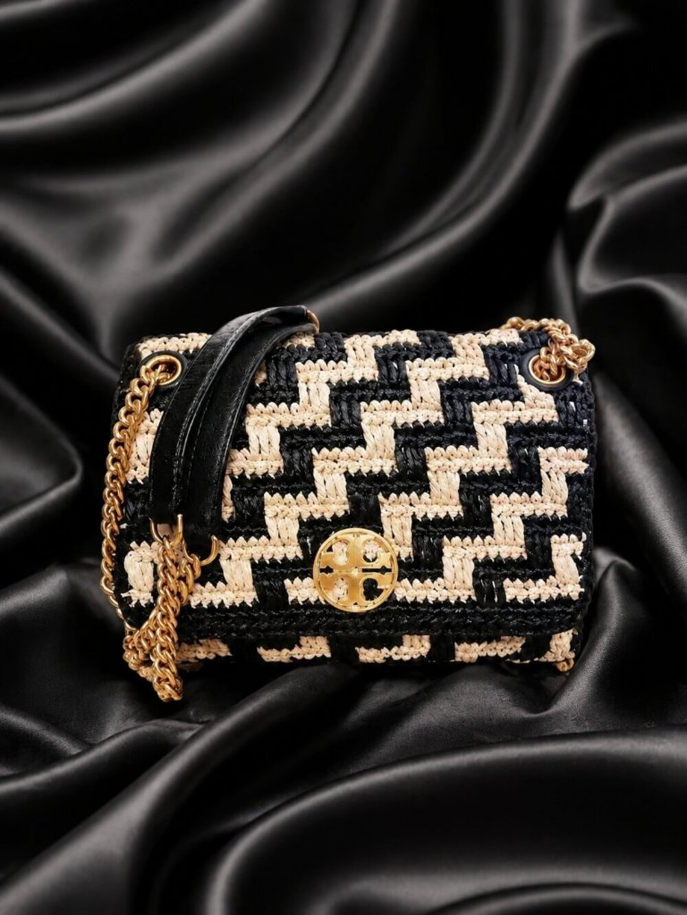 NEW Tory Burch Willa Crochet Small Convertible Shoulder Bag